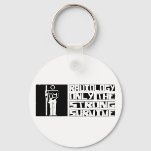Radiology Survive Key Ring