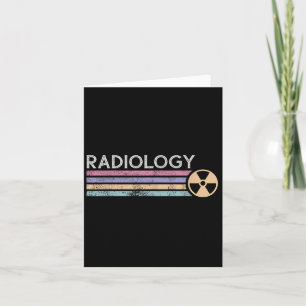 Radiology Tech Future Radiologist X-ray Tech Skele Card
