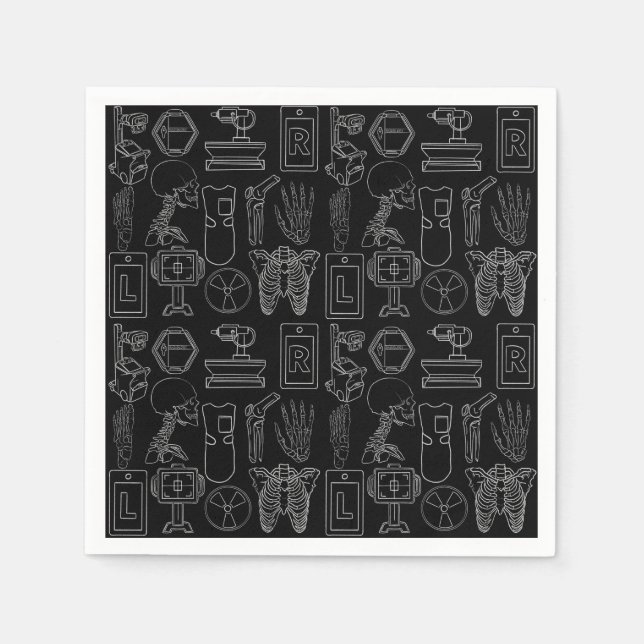 Radiology Tech Napkin (Front)