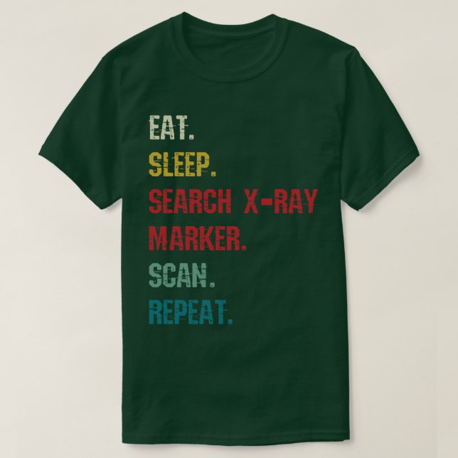 Radiology Tech Pun XRay Rad Tech Radiology Nurse F T-Shirt (Design Front)