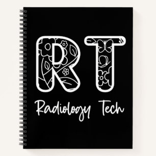 Radiology Tech RT Rad Technician X-ray Tech Gifts Notebook