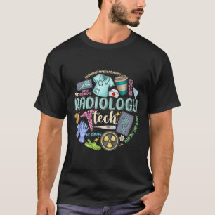 Radiology Technician Christmas Rad Tech X-ray Tech T-Shirt