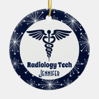 Radiology Technician Gift for Tech Ceramic Tree Decoration