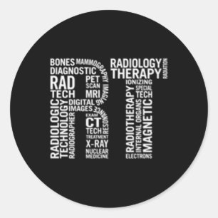 Radiology Technologist Classic Round Sticker
