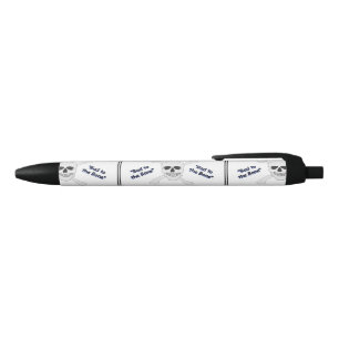 RADIOLOGY Transcriptionist Bad To Bone Black Ink Pen