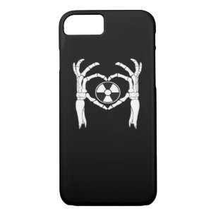 Radiology X-Ray Tech Heart Shaped Skeleton Hands D Case-Mate iPhone Case