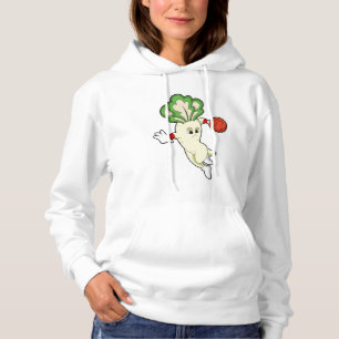 Radish at Basketball Sports Hoodie