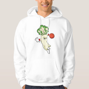 Radish at Basketball Sports Hoodie