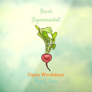 Radish cartoon illustration
