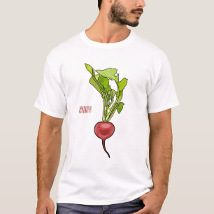 Radish cartoon illustration T-Shirt