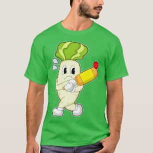 Radish Cricket Cricket bat T-Shirt
