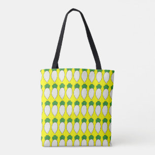 Radish Pattern 4 Tote Bag