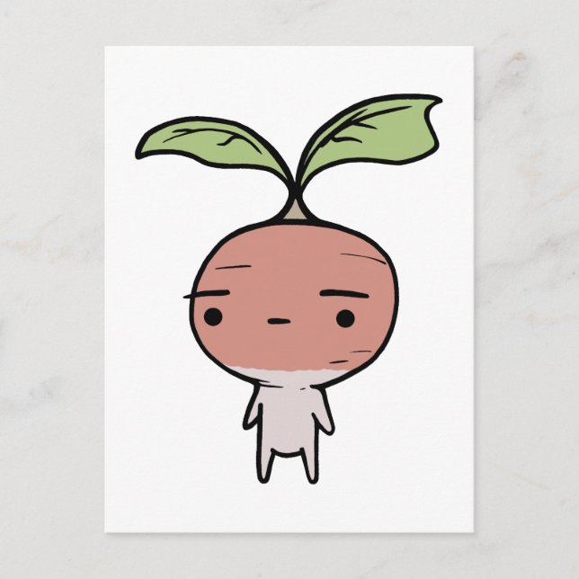 Radish Postcard (Front)