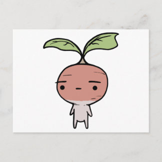 Radish Postcard