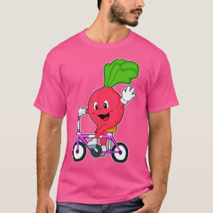 Radish with Bicycle T-Shirt