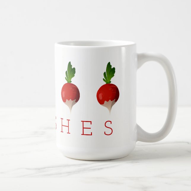 Radishes Coffee Mug (Right)