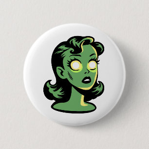 Radium Girl 6 Cm Round Badge