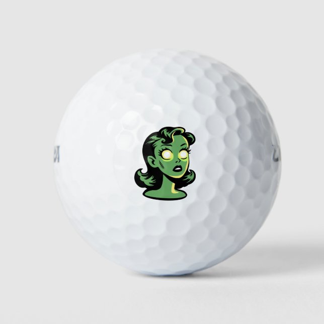 Radium Girl Golf Balls (Front)