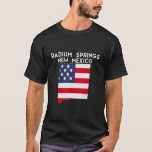 RADIUM SPRINGS USA State America Travel New Mexica T-Shirt