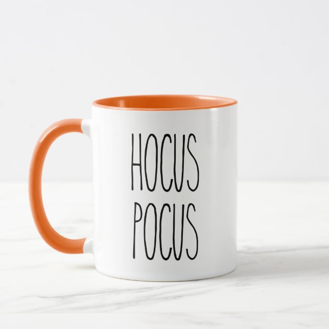 RAE DUNN Inspired Halloween "HOCUS POCUS" Mug (Left)