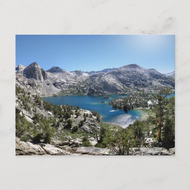 Rae Lakes - John Muir Trail - Sierra Postcard (Front)