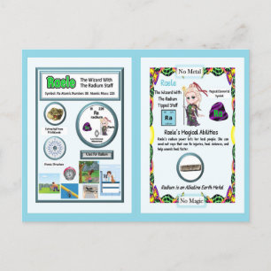 Raele Wizard - Radium Element Postcard