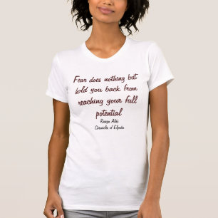 Raevyn Aliki quote t-shirt