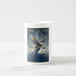 RAF Art Deco Bone China Mug