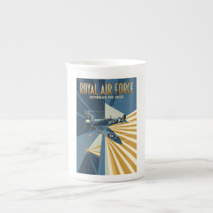RAF Art Deco Bone China Mug