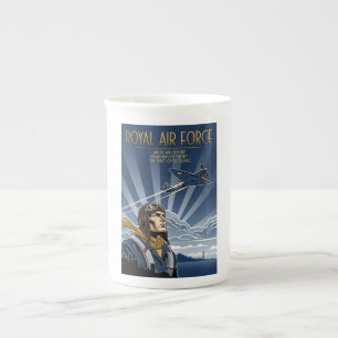 RAF Art Deco Bone China Mug