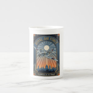 RAF Art Deco Bone China Mug