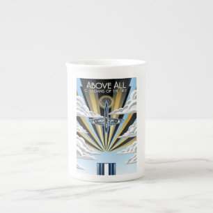 RAF Art Deco Bone China Mug