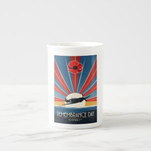 RAF Art Deco Remembrance Day Edition Bone China Mug