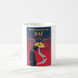 RAF Art Deco Remembrance Day Edition Coffee Mug