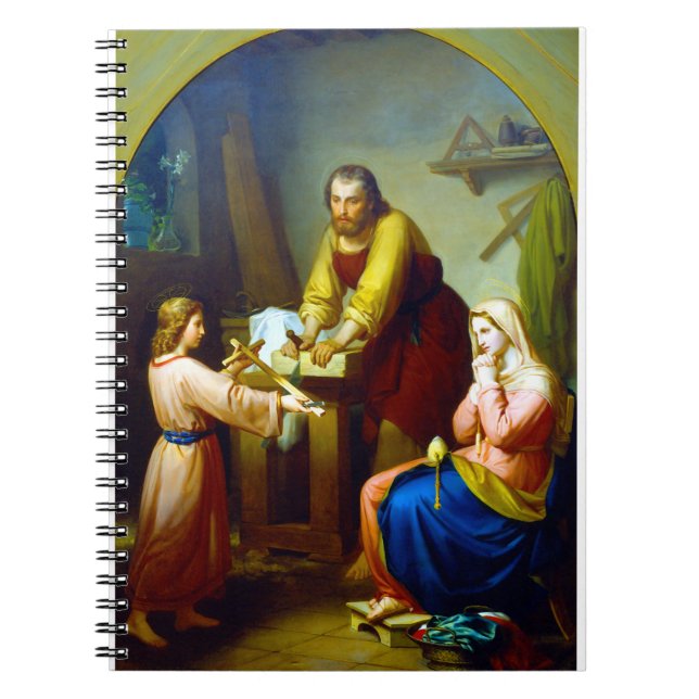 Rafael Flores The Holy Family Notebook (Front)