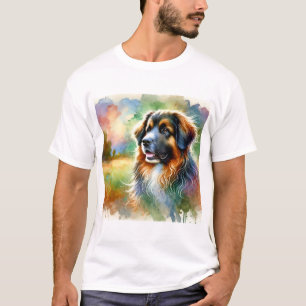 Rafeiro do Alentejo dog 110924AREF114 - Watercolor T-Shirt