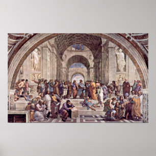 Raffaello Sanzio da Urbino - The School of Athens Poster