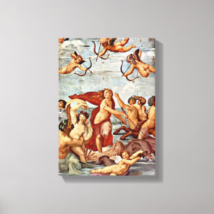 Raffaello Sanzio da Urbino - Triumph of Galatea Canvas Print