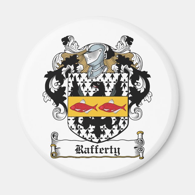 Rafferty Family Crest Magnet (Front)