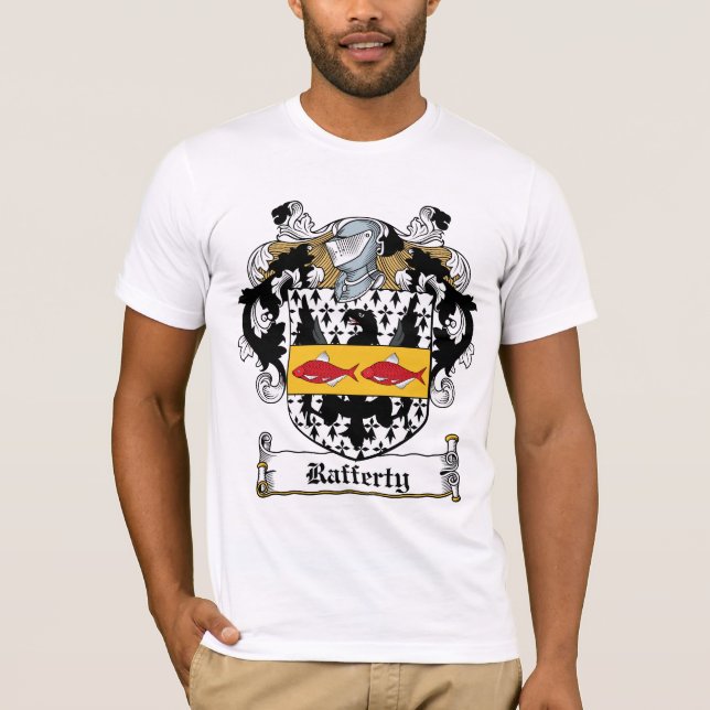 Rafferty Family Crest T-Shirt (Front)