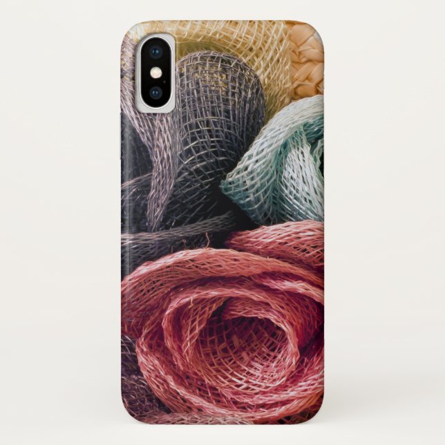 Raffia Roses Case-Mate iPhone Case (Back)