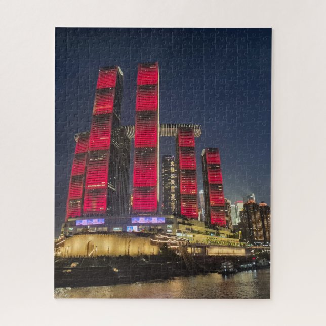 Raffles City, Chongqing Jigsaw Puzzle (Vertical)
