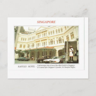Raffles Hotel Singapore Postcard