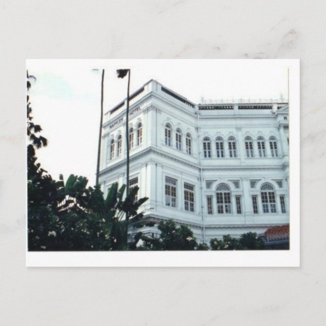 Raffles Hotel Singapore Postcard (Front)