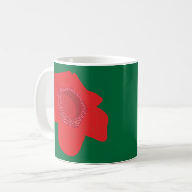 Rafflesia Coffee Mug (Front Left)