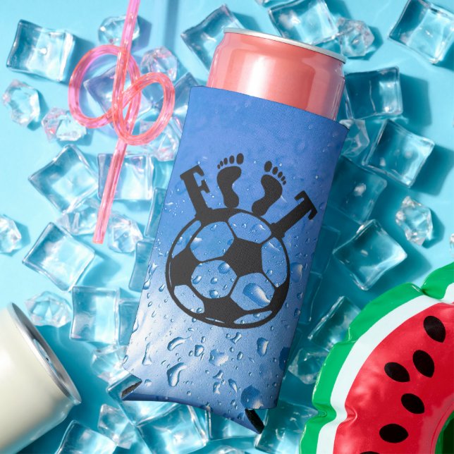 Rafraîchisseur - Frozen Footprint Seltzer Can Cooler (In Situ Summer)