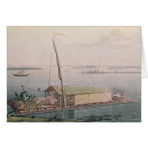 Raft on the Guayaquil River