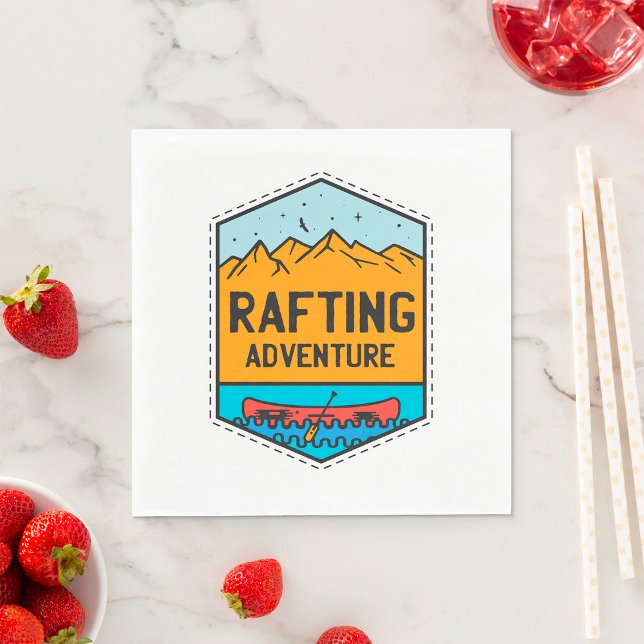 Rafting Adventure Napkin (Creator Uploaded)