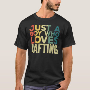 Rafting Apparel Canoe Water River Rafting for Men T-Shirt