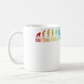 Rafting Evolution - River Whitewater Rafting Funny Coffee Mug